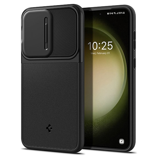 Spigen - Optik Armor - Samsung Galaxy S23 - Fekete (KF2312011)