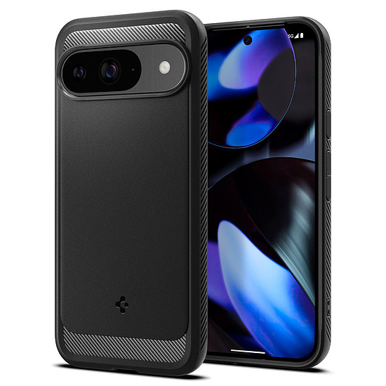 Spigen - robusztus páncél - Google Pixel 9/9 Pro - fekete