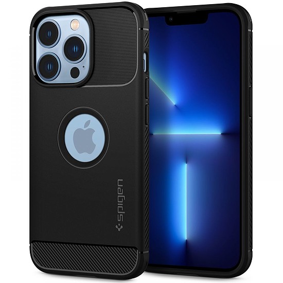 Spigen RUGGED ARMOR IPHONE 13 PRO MATTE FEKETE