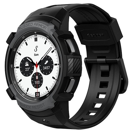 Spigen RUGGED ARMOR "PRO" GALAXY Watch 4 CLASSIC 42MM CHARCOAL GREY