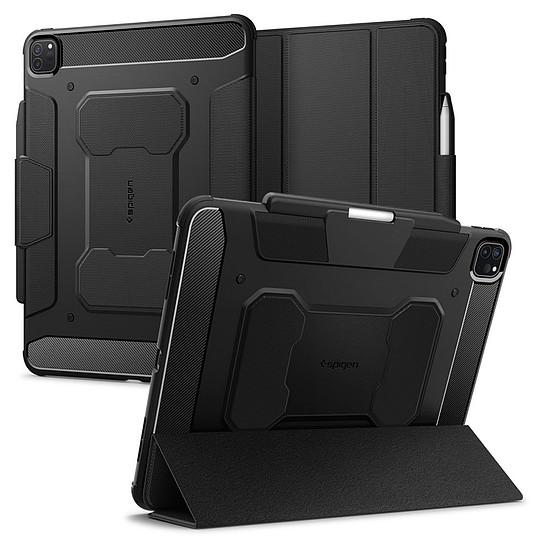 Spigen - Rugged Armor Pro - iPad Pro 13 (2024) - Fekete