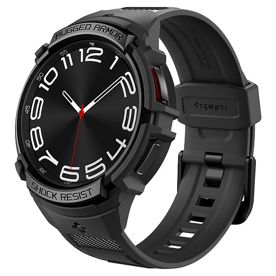 Spigen - Rugged Armor Pro - Samsung Galaxy Watch6 Classic 43mm - Fekete (KF2314521)