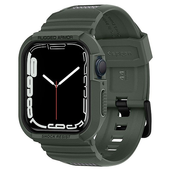 Spigen RUGGED ARMOR "PRO" Apple Watch 4/5/6/7/8/SE (44/45 MM) MILITARY GREEN