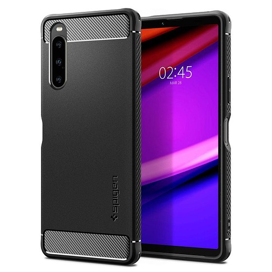 Spigen RUGGED ARMOR SONY XPERIA 10V MATTE FEKETE