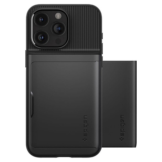 Spigen SLIM ARMOR CS IPHONE 15 PRO MAX FEKETE