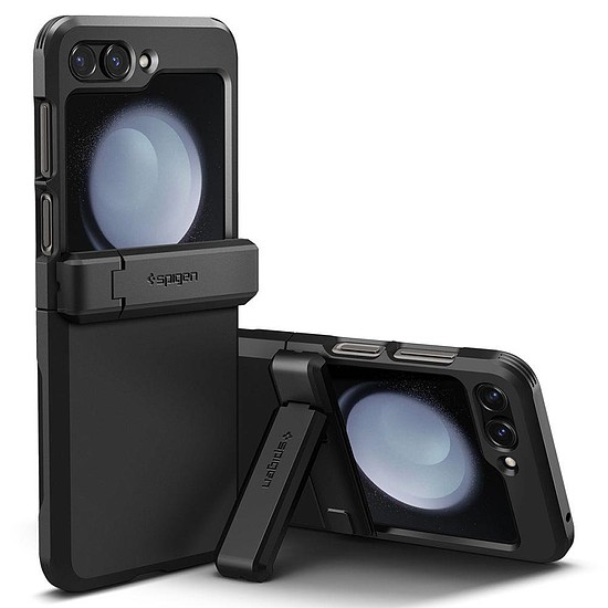 Spigen TOUGH ARMOR PRO GALAXY Z Flip 5 FEKETE