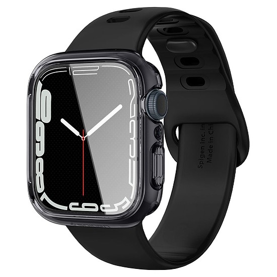 Spigen Ultra hibrid tok Apple Watch 7/8/9 (41 mm) számára - átlátszó szürke