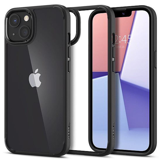 Spigen ULTRA HYBRID IPHONE 13 MATTE FEKETE