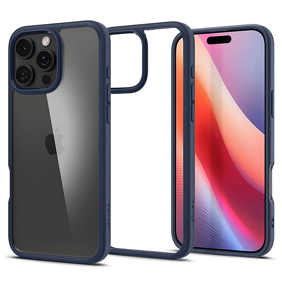 Spigen - Ultra Hybrid - iPhone 16 Pro Max - Navy Blue