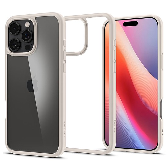 Spigen - Ultra Hybrid - iPhone 16 Pro - Természetes titán