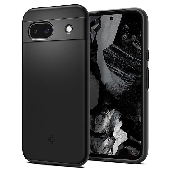 Spigen - Vékony illeszkedés - Google Pixel 8a - Fekete