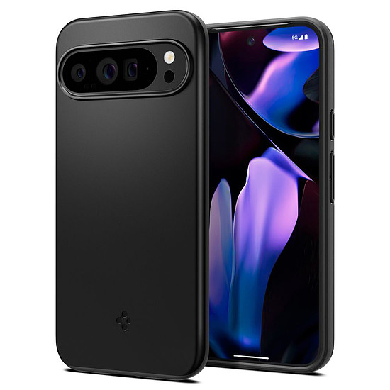 Spigen - Vékony illeszkedés - Google Pixel 9 Pro XL - Fekete