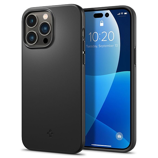 Spigen - Vékony illeszkedés - iPhone 14 Pro Max - Fekete (KF2310497)