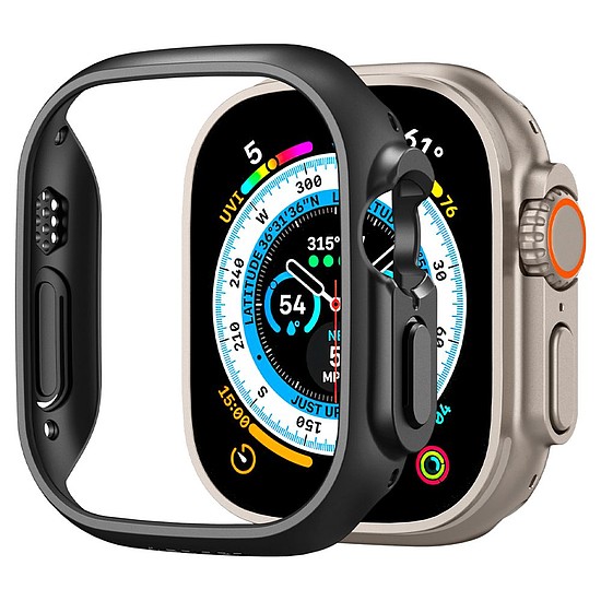 Spigen - Vékonyan illeszkedő - Apple Watch Ultra (49 mm) - Fekete (KF2311407)