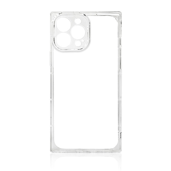 Square Clear Case tok iPhone 13 Pro átlátszó gél borításhoz