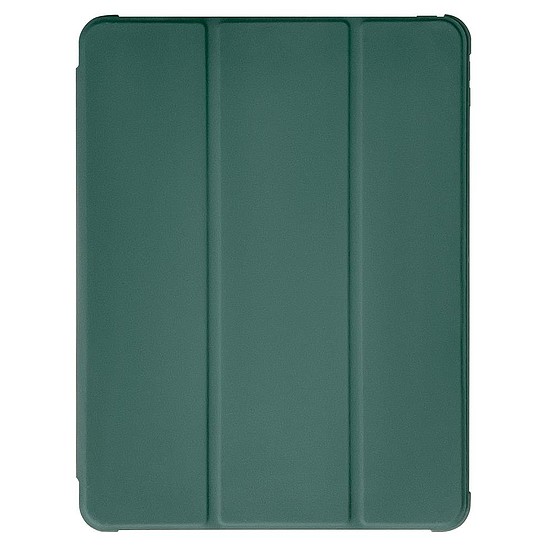 Stand Tablet Case Smart Cover tok iPad 10.2 készülékhez 2021 állvány funkcióval zöld