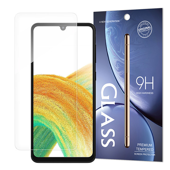 Standard Tempered Glass Case edzett üveg Samsung Galaxy A34 5G 9H készülékhez