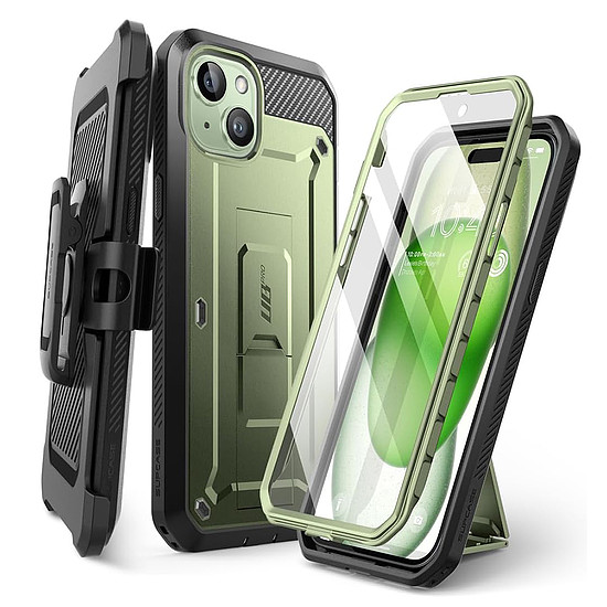 Supcase - Unicorn Beetle Pro - iPhone 15 - Guldan (KF2330906)