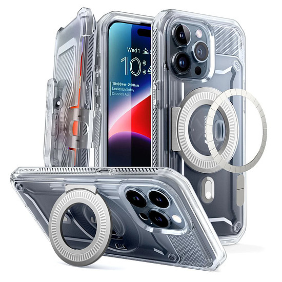 Supcase - Unicorn Beetle Pro MagSafe - iPhone 15 Pro - Clear (KF2328241)