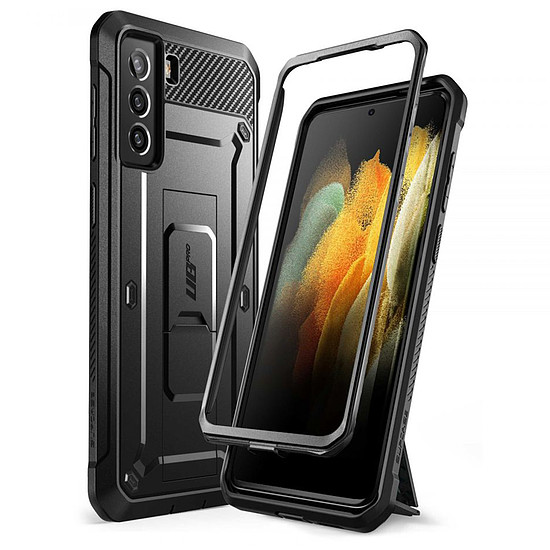 Supcase - Unicorn Beetle Pro - Samsung Galaxy S21 - Fekete (KF235694)