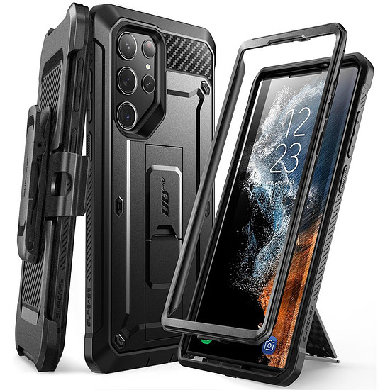 Supcase - Unicorn Beetle Pro - Samsung Galaxy S23 Ultra - Fekete (KF2311739)