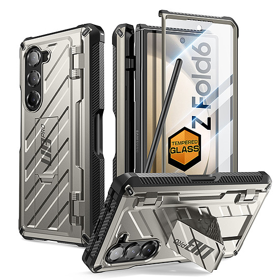 Supcase - Unicorn Beetle Pro - Samsung Galaxy Z Fold6 - Titan Grey