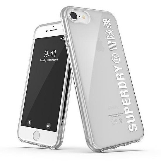 SuperDry Snap iPhone 6/6s/7/8/SE 2020 / SE 2022 fehér/fehér 41573 színben