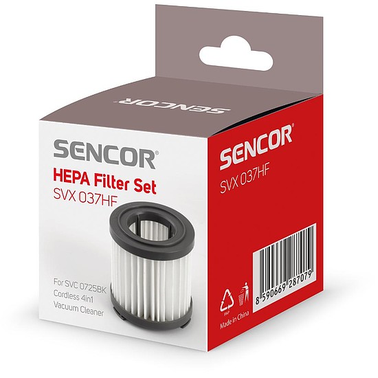 SVX 037HF hepafilter SVC 0725BK SENCOR