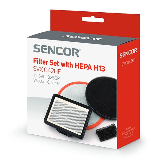 SVX 042HF Filters SVC 1025GR SENCOR