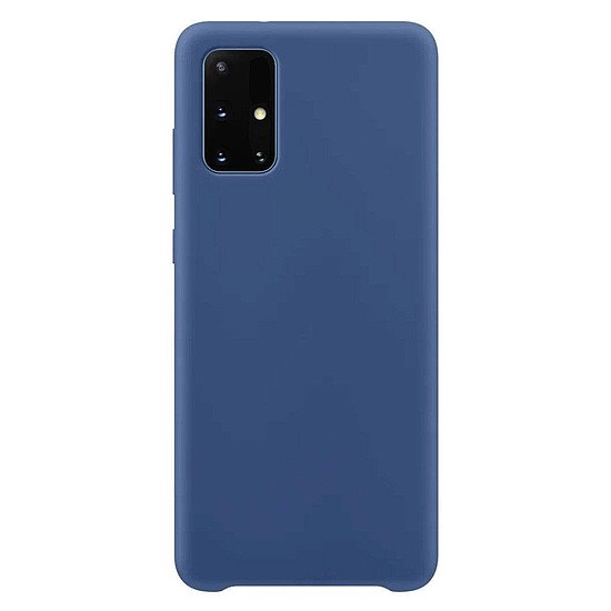 Szilikon tok puha, rugalmas gumiborítás Xiaomi Poco X3 NFC / Poco X3 Pro sötétkékhez