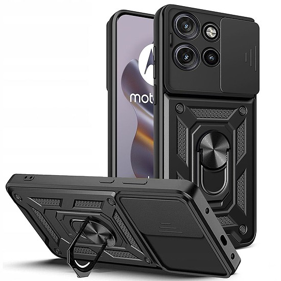 Tech-Protect CamShield Pro tok Motorola EDGE 50 NEO-hoz - fekete