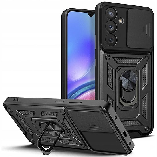 Tech-Protect CamShield Pro tok Samsung Galaxy A05S-hez - fekete