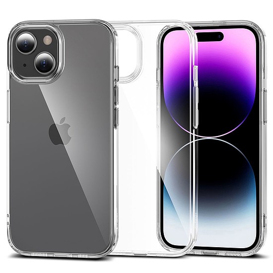 Tech-Protect FlexAir hibrid tok iPhone 15 Plus készülékhez - átlátszó