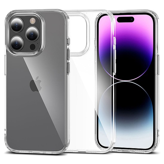 Tech-Protect FlexAir hibrid tok iPhone 15 Pro készülékhez - átlátszó