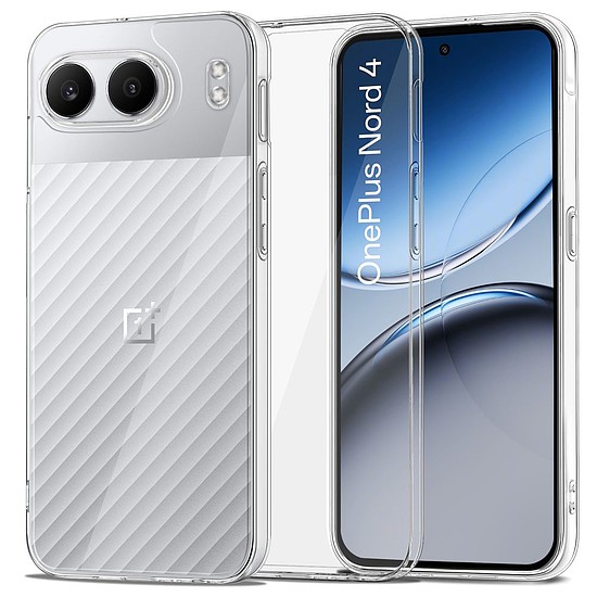 Tech-Protect FlexAir hibrid tok OnePlus Nord 4 telefonhoz - átlátszó