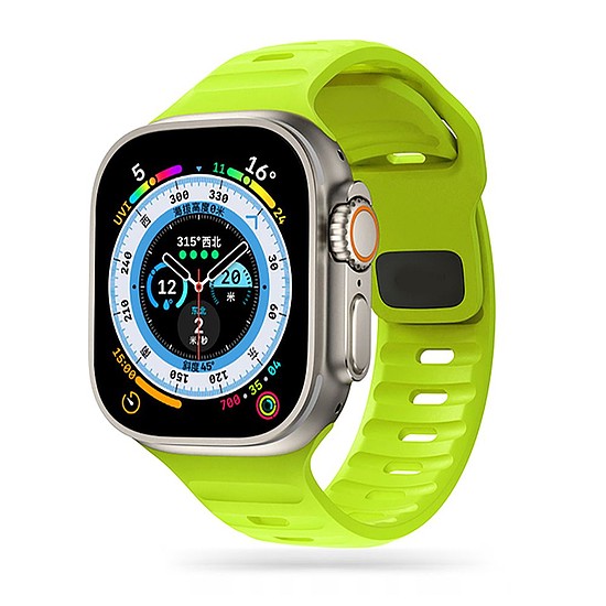 Tech-Protect IconBand Line Apple Watch 4 / 5 / 6 / 7 / 8 / 9 / SE / Ultra 1 / 2 (42/44/45/49 mm) - lime