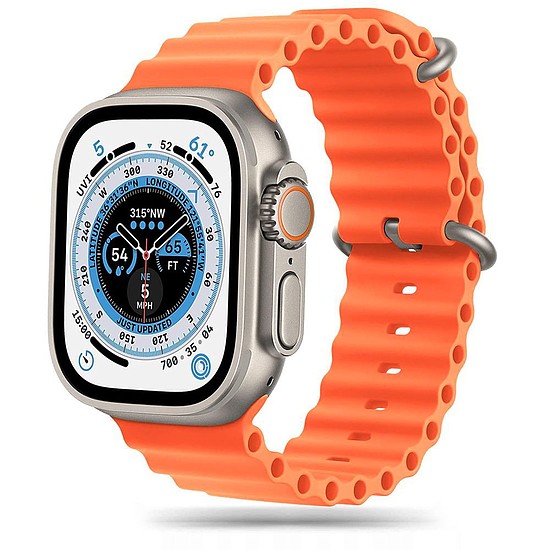 Tech-Protect IconBand Pro szíj Apple Watch 4/5/6/7/8/9/SE / Ultra 1/2 (42/44/45/49 mm) - narancssárga