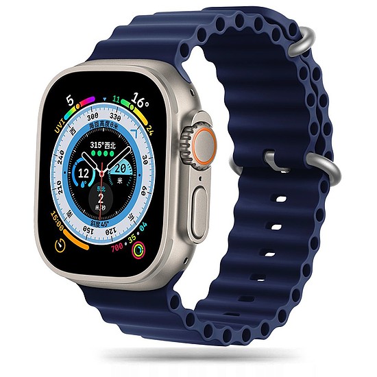 Tech-Protect IconBand Pro szíj Apple Watch 4/5/6/7/8/9/SE / Ultra 1/2 (42/44/45/49 mm) - sötétkék