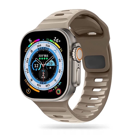 Tech-Protect IconBand vonalszíj Apple Watchhoz 4/5/6/7/8/9/SE / Ultra 1/2 (42/44/45/49 mm) - Homok