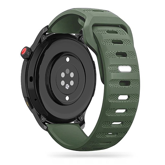 Tech-Protect IconBand vonalszíj Samsung Galaxy Watch 4 / 5 / 5 Pro / 6 / 7 / FE készülékhez - Sötétzöld