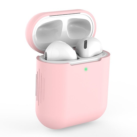 Tech-Protect ikon tok AirPods 1/2-hez - rózsaszín