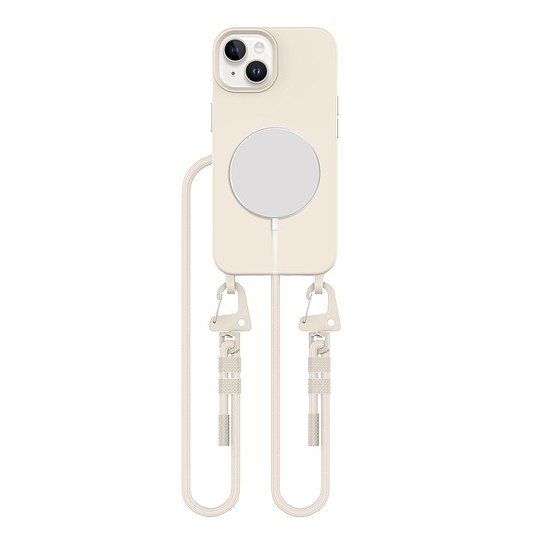 Tech-Protect MagNecklace MagSafe iPhone 13 tok - bézs