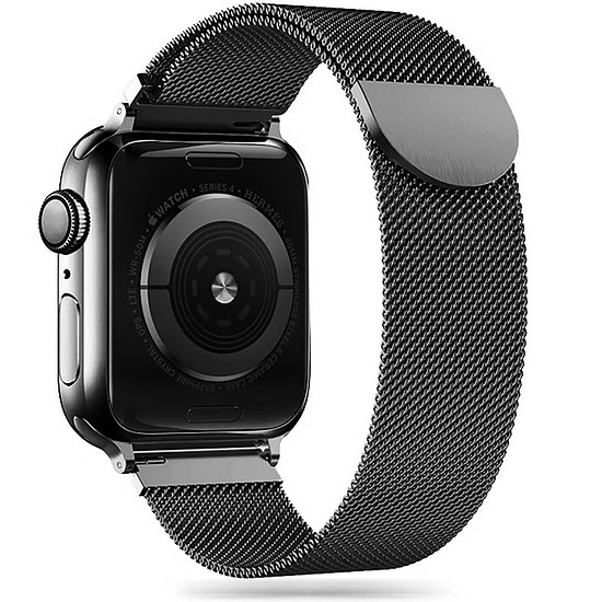 Tech-Protect Milanese Band Apple Watch 4 / 5 / 6 / 7 / 8 / 9 / SE / Ultra 1 / 2 (42/44/45/49 mm) - fekete