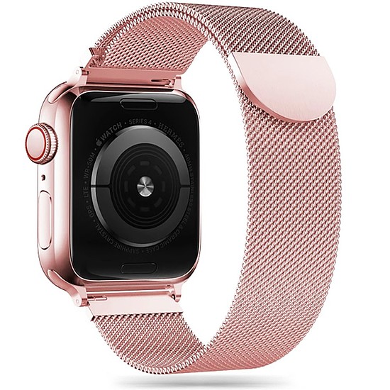 Tech-Protect Milanese Band Apple Watch 4/5/6/7/8/9/SE (38/40/41 mm) - rózsaszín