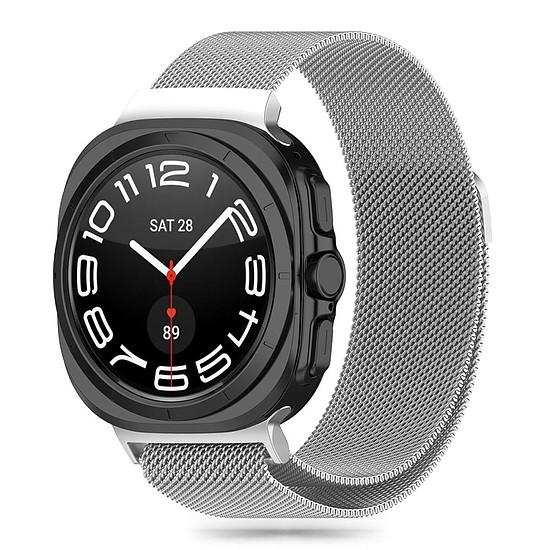 Tech-Protect Milanese Band for Samsung Galaxy Watch Ultra (47 mm) - ezüst