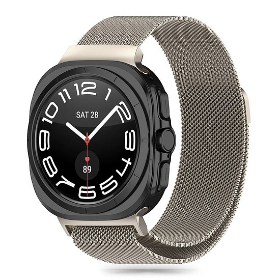 Tech-Protect Milanese Band Samsung Galaxy Watch Ultra (47 mm) készülékhez - bézs