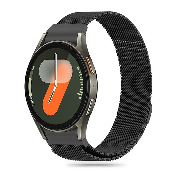 Tech-Protect MilaneseBand Samsung Galaxy Watch 4 / 5 / 5 Pro / 6 / 7 / FE készülékhez - fekete