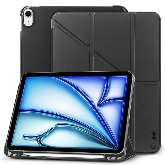 Tech-Protect SC Pen Origami tok iPad Air 10,9" 2020-2022 / 11" 2024-hez - fekete