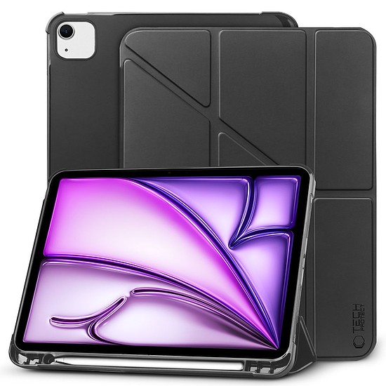 Tech-Protect SC Pen Origami tok iPad Air 13" 2024-hez - fekete