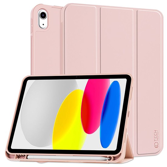 Tech-Protect SC tolltartó iPad 10,9" 2022-hez - rózsaszín